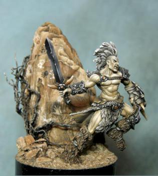 Monochromatic barbarian by athanor