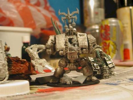 wip khorne dreadnoughty conversion! by Geek Vikings