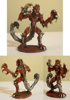 Clawed Devil by quillfrog