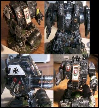 Black Templars Dreadnought by fraggL