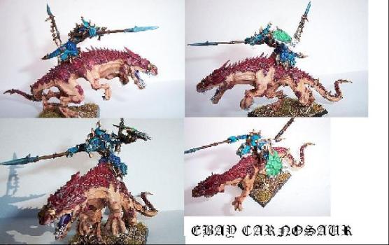 LIZARDMEN CARNOSAUR by INNERSPIN1