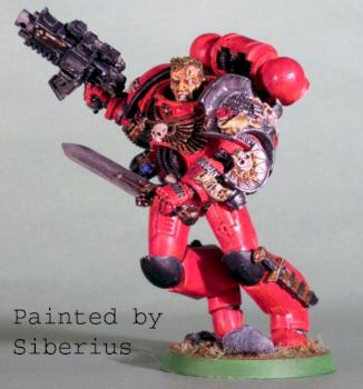 Blood Angel Sergeant by Siberius