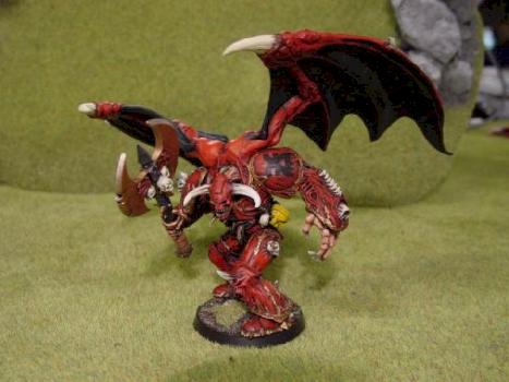 Daemon Prince of Khorne by Bails