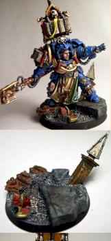 New Dark Angels Terminator Librarian by COG