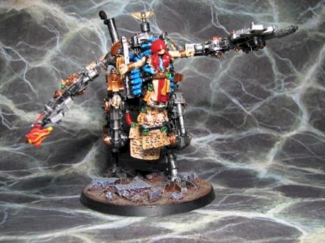 Sisters of Battle - Penitent Engine by tobruk darkflame