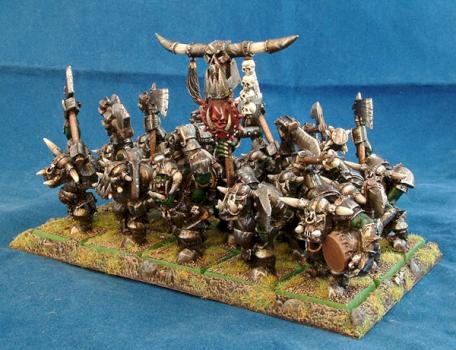Black Orc Unit by Dogstarminis