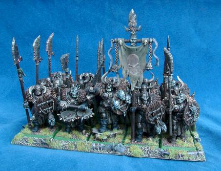 Chaos Nurgle Warrior unit by Dogstarminis