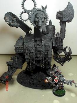 Iron Hands Superdread - Primered by Xareth