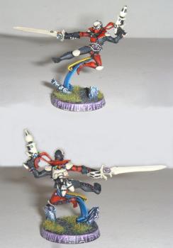 Eldar Harlequin w/ Fusion Pistol by Karlious
