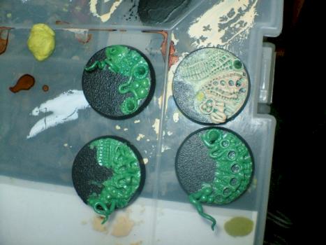 NURGLE OR NIDS BASES by HASSEN