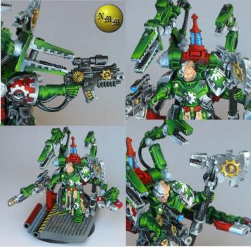 Dark Angel Techmarine Direct Sales Close up pics by nels0nmac