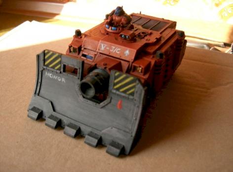 Blood Angels Vindicator by Lexicanus