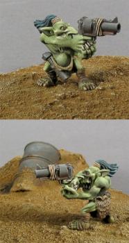 Kaboom ?? - Gretchin close up by Juan