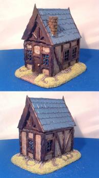 small house terrain piece by wattle and dobbs