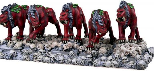 Fleshhounds of Khorne by Drukhi