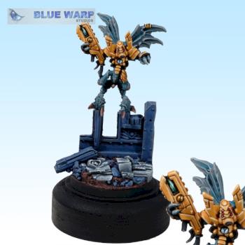 Tau - Vespid Strain Leader by bluewarpstudios