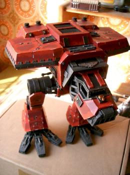 Warhound Titan Forgeworld wip by Lexicanus
