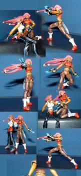 Phantasy Star Universe - Pink Rose by Poo Fly