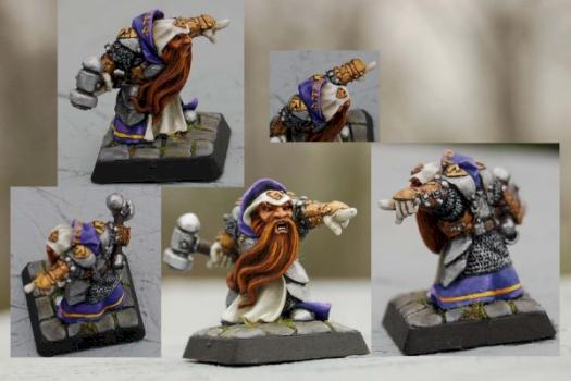 Ivar Silverfist Dwarven Cleric by ninjakitty
