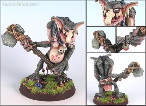 Warhammer Stone Troll by EArkham