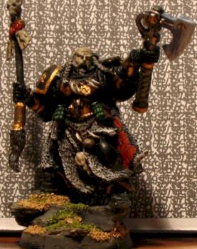 Space Wolves Rune Priest by NoreMac