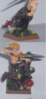 Wood Elf Wardancer - Painted by Arekarkadiusz