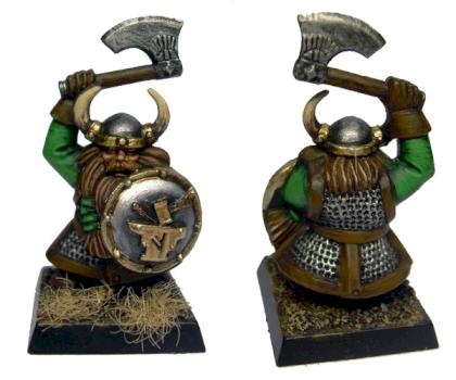 Dwarf Warrior by UnshavenGenius