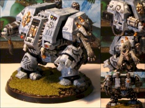 Space wolves Dreadnought by NoreMac