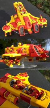 Firewarrior Pirahna by afeinman