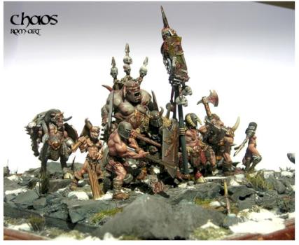 Begin of a Chaos Marauder unit by jarhead