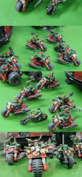 Orks Waaagh VolMax Ork Bika Boyz by AzhrarnX