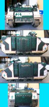 Sisters of Battle Rhino by Wayfarer
