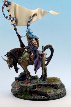 mounted standard bearer of Alahan by woks51