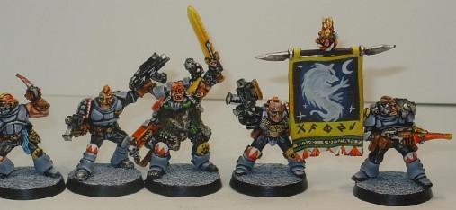 SPACE WOLF 'S SCOUT COMPANY by PANCHO