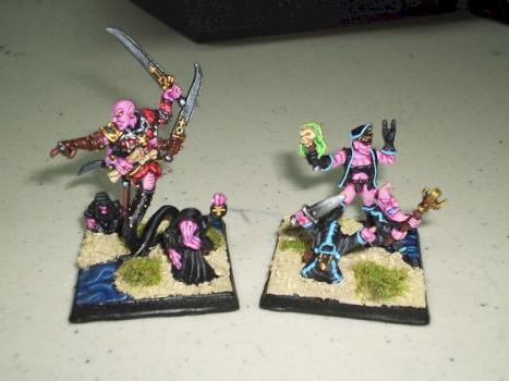 Slaanesh Chaos Spawns Converted (A Friends Models) by MantisZero