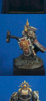 Karl heinz Seraphin : Black Templar senechal in terminator by Darklapinou