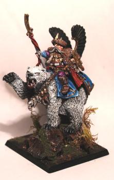 Tsar Boris on bear by andreamangoni