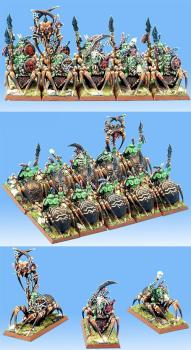 Goblin spider riders by Guz
