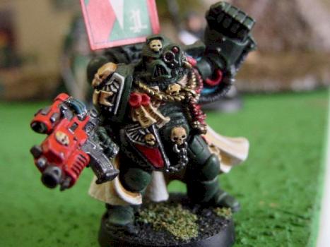 Better pic of my Gamesday 2001 marine by BlackJax