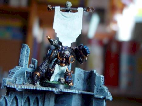 Chaos Lord in Terminator Armor by s2pid