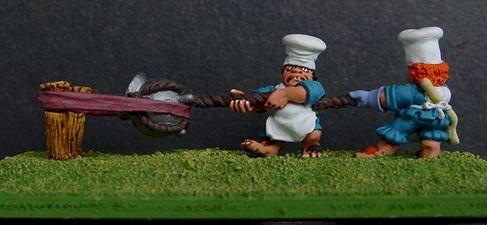 Hot Pot Katapult for a Blood Bowl Halfling Team by anges