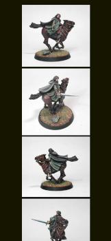 Mounted Aragorn by Beelzebrush