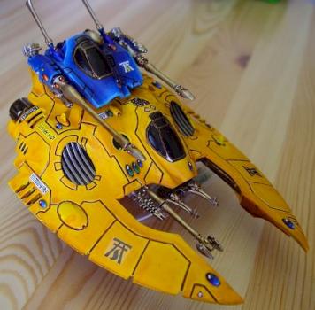 Eldar Falcon (Iyanden) by Amleto1978
