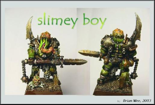 Nurgle Exalted Champion, by shadey