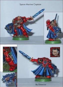 Space Marine Captain by Disector