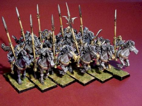 Cavaliers Noirs Elfes Noirs by armees de gehenne