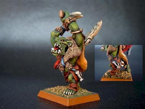 Ork Champion by skippygreif