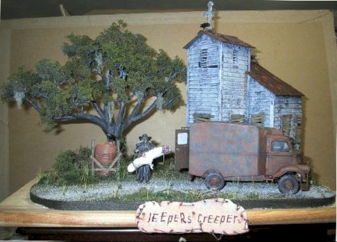 Jeepers Creepers Diorama by ahoudini