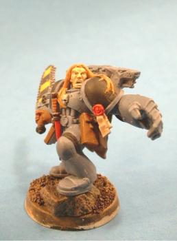 Wolf Guard Leader Conversion by stormcrow