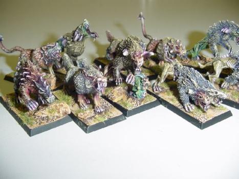 meute de chiens du chaos by armees de gehenne
